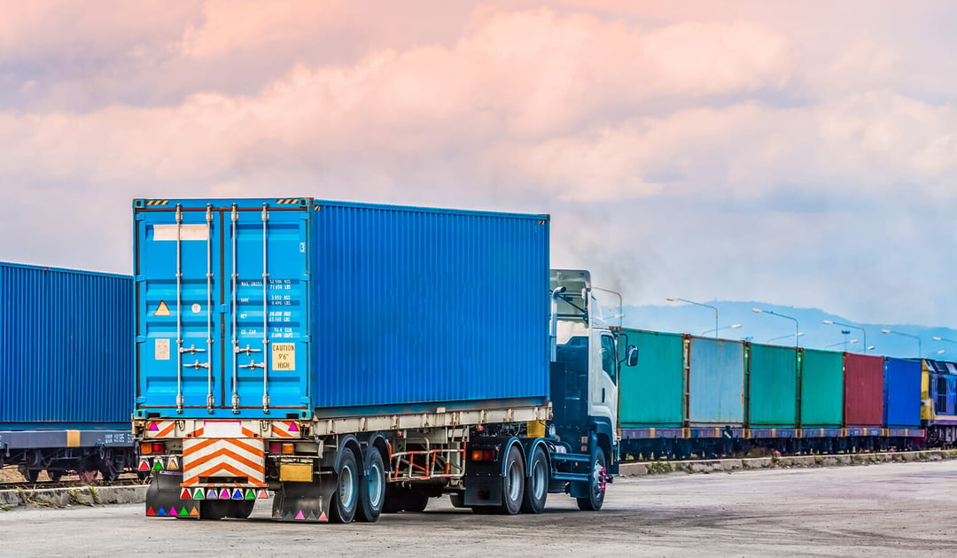 Intermodal Train and Truck