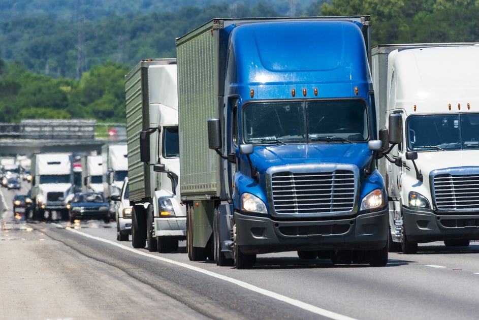 difference in gross & tare weight in trucking