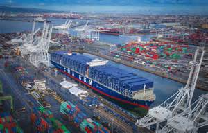 mega 18,000 container ship