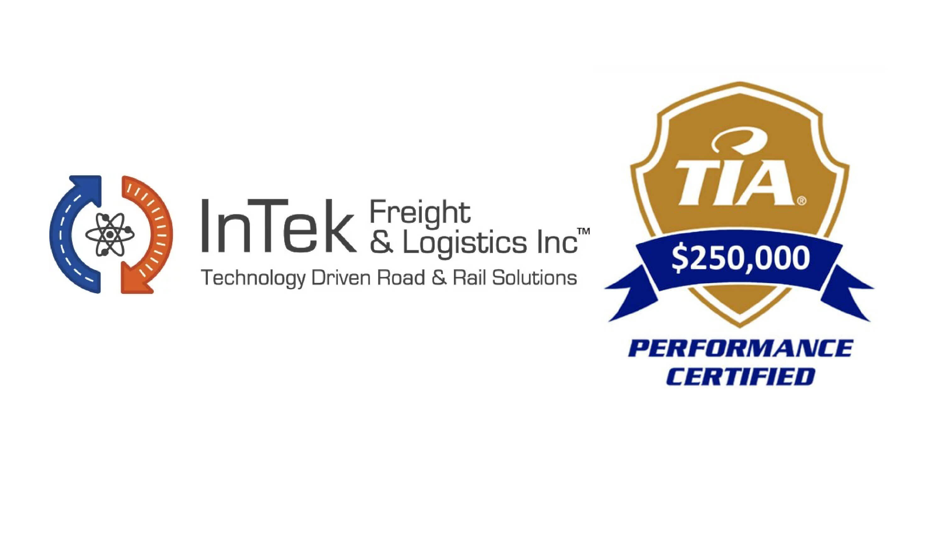 InTek Increases TIA Surety Bond to $250k, Is TIA Performance Certified