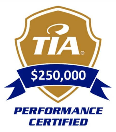 TIA Performance Certified